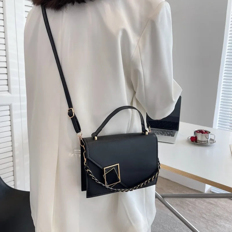 Popular Minimalist Handbag, New Single Shoulder Crossbody Bag, Fashionable and Versatile Small Square Bags
