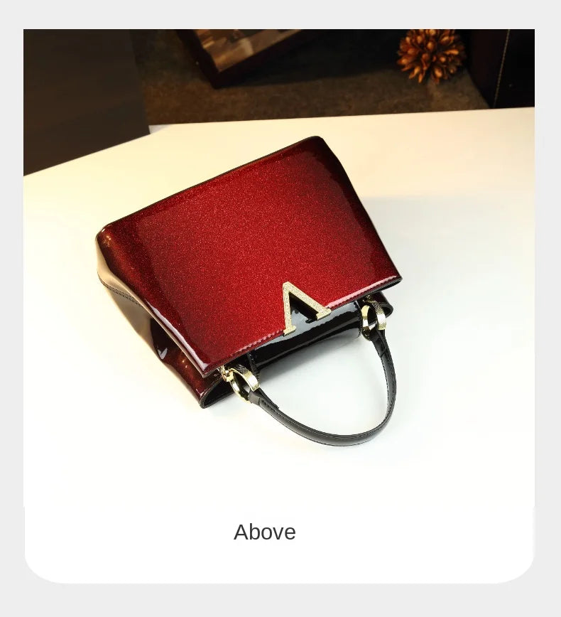 2026 Luxury Fashion Leather Women's Bag Diamonds V Letter Small Shoulder Crossbody Bag Girls Handbags Messenger Shell Bags