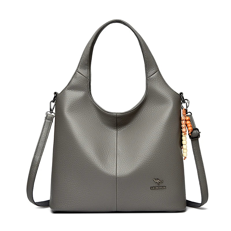 Shoulder Crossbody Bags for Women Luxury Ladies Solid Color Tote Sac Messenger Bag Soft PU Leather Purses and Handbags Sac