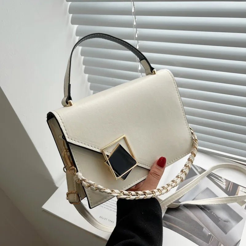 Popular Minimalist Handbag, New Single Shoulder Crossbody Bag, Fashionable and Versatile Small Square Bags